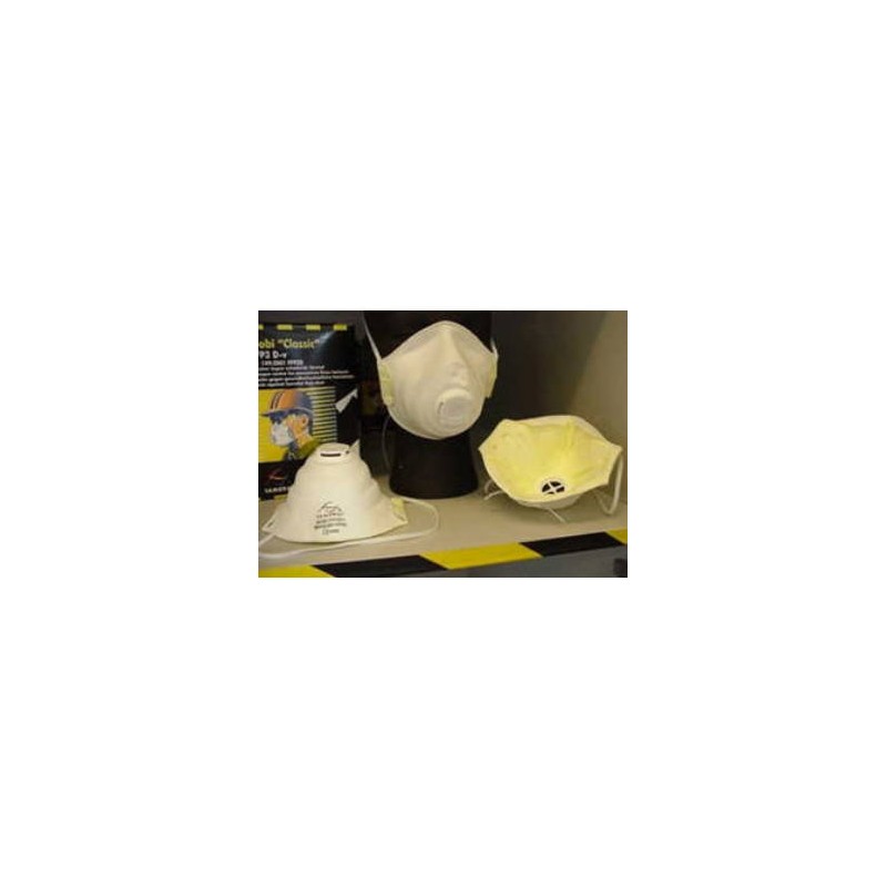 Masque papier jetable + valve PREMIUM FFP3 NR D - S.L.Distribution
