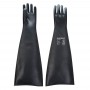 Portwest A803 | Gant Chimique en Latex Lourd Noir 60cm