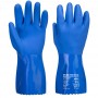Portwest A881 | Gant Chimique en PVC Épais Bleu 30cm