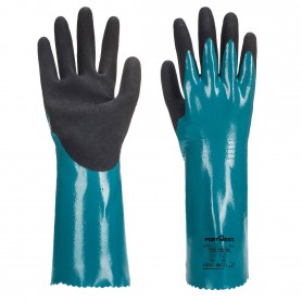 Portwest AP60 | Gant Chimique en Nitrile Épais avec Finition Sablée 30cm