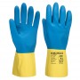 Portwest A801 | Gant Chimique Fin en Latex Double Enduction 30cm