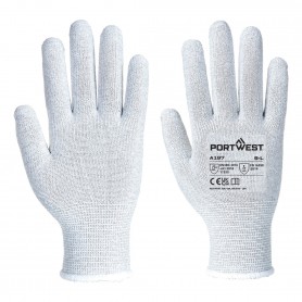 Portwest A197 | Gant Antistatique en Polyester et Fibres de Carbone