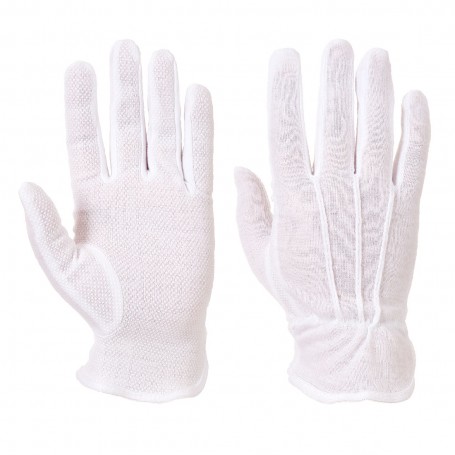 Portwest A080 | (x12) Gant / Sous-gant avec Points de PVC sur la Paume